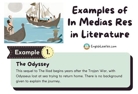 in media res definition|in medias res refers to.